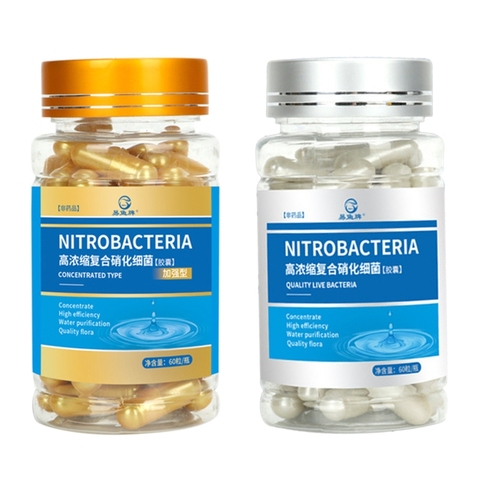 Aquarium Bacteria Capsule Nitrifying Bacteria for fresh Marine Water Cleaning ► Photo 1/6