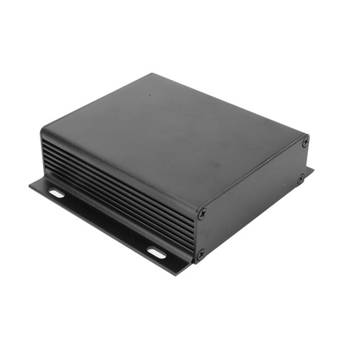 Sand Black Extruded Aluminum Enclosures Waterproof PCB Instrument Project Case Electronic DIY Junction Box 28x104x95mm ► Photo 1/6