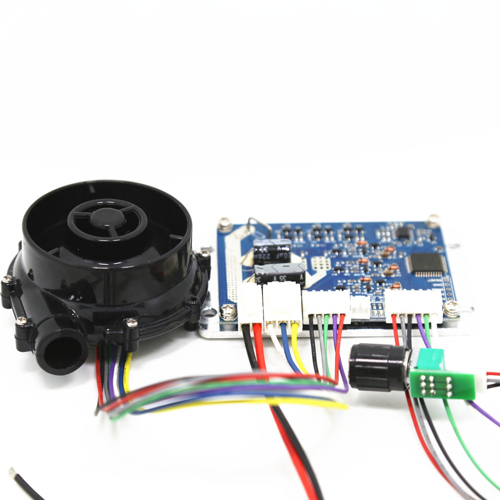 7040 12V 24V 7.5KPa 240~300LPM Brushless DC Centrifugal mini Fan Air ...