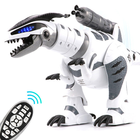 RC Intelligent Dinosaur Model Electric Remote Control Robot Mechanical War Dragon With Music&Light Functions Children Hobby Toys ► Photo 1/6