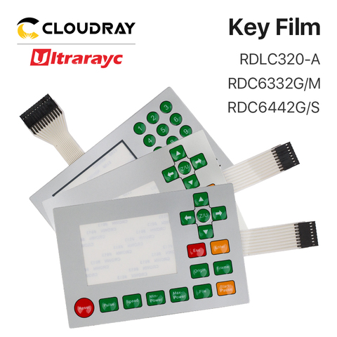 Ruida Membrane Switch for RDLC320-A RDC6332G RDC6332M RDC6442S RDC6442G Key Film ► Photo 1/5