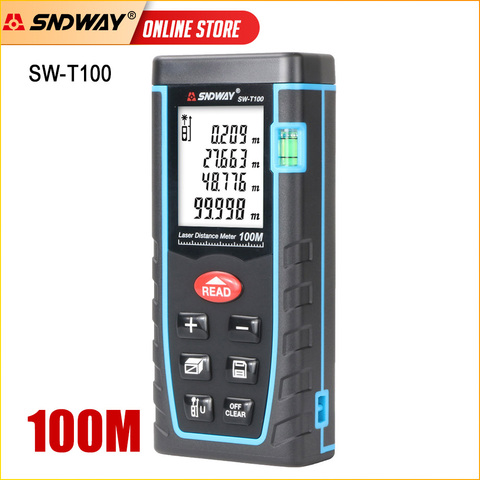 SNDWAY Laser Range Finder Laser distance meter Electronic Tape Trena Ruler Tester Hand Tool Device Build Laser rangefinder ► Photo 1/6