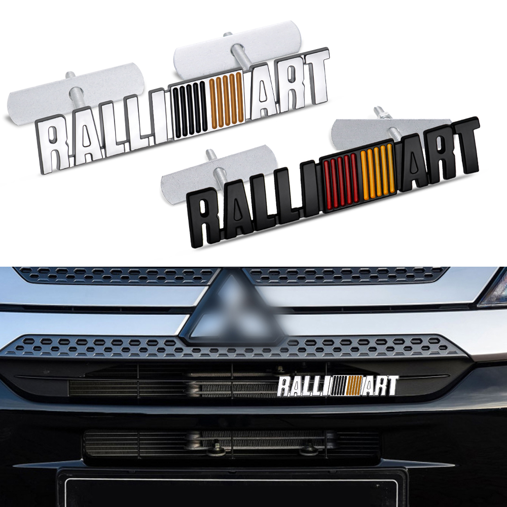 Auto Front Grill Ralliart Logo Badge Aufkleber für Mitsubishi Asx