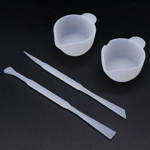 1 Set Mix Cup Silicone Mold Epoxy Resin Mold Tools DIY Jewelry Making Stick Hand made Accessories ► Photo 1/6