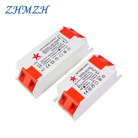 AC100-260V LED Power Supply 250mA 350mA 500mA 720mA 1050mA Constant Current LED Driver with SM Female Socket For CREE COB Chip ► Photo 1/5