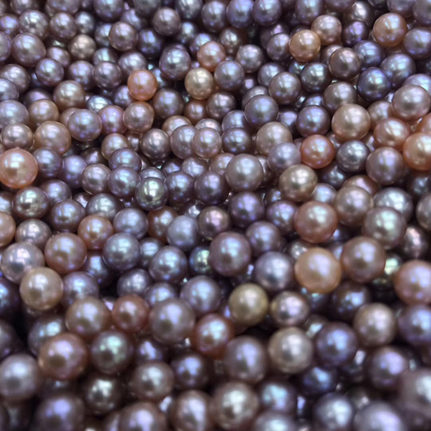 MADALENA SARARA Wholesale Genuine Pearl AAA Grade Freshwater Pearl Round Natural Color High Brightness Luxury Pearl Bead ► Photo 1/2