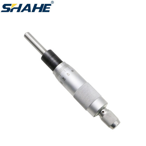 SHAHE 0-25mm 0.01mm Silver Round Needle Type Thread Micrometer Head Measurement  Measure Tool ► Photo 1/6