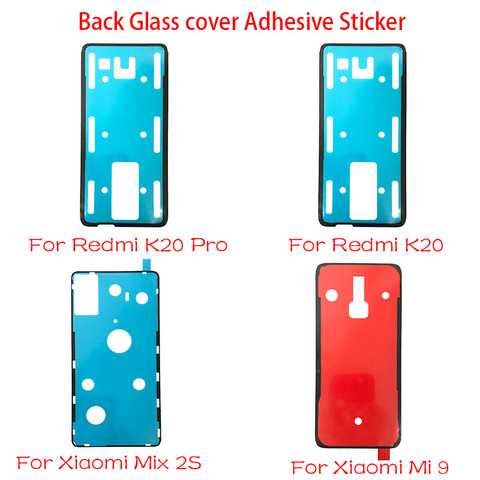 Back Battery Cover Door sticker Adhesive glue tape For Xiaomi Mi 9 9T Mix 2S / Redmi Note 7 8 K20 Pro / K30 ► Photo 1/3