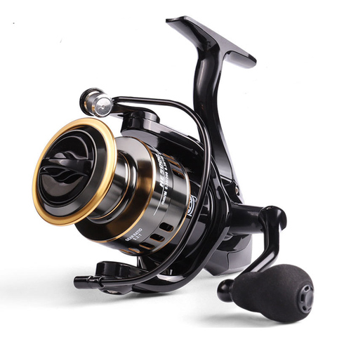 Fishing Reel HE 1000-7000 Series Max Drag 10kg  Metal Line Cup Freshwater Spinning reel ► Photo 1/6