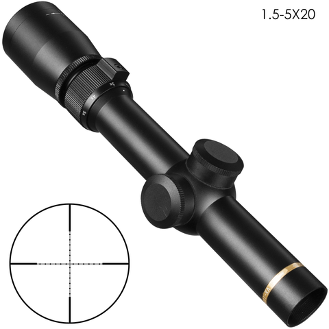 1.5-5x20mm VX-3i Duplex Reticle Rifle Scope Hunting Sight ► Photo 1/6