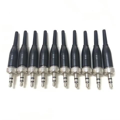 10x 3.5mm Stereo Screw Lock Connector for Pro Sennheiser EW100 EW300 EW500 G1 G2 3 Sony Saramonic Microphone Spare Plug Adapter ► Photo 1/4