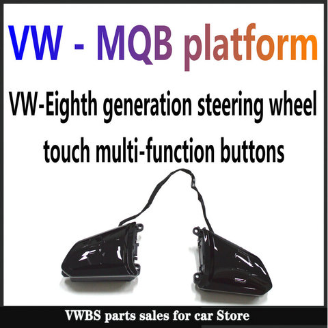 V W- 2022-Tiguan Eighth generation steering wheel touch multi-function buttons, support ACC, support steering wheel heating ► Photo 1/6