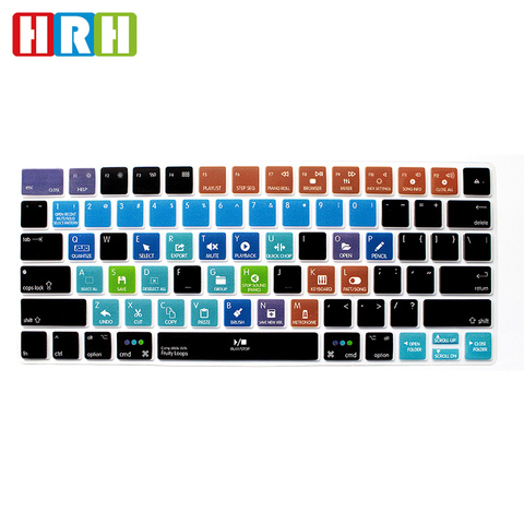 HRH FL Studio Fruity Loops Shortcuts Functional Keyboard Cover Silicone Skin Protective Film For Apple Magic MLA22B/A US Version ► Photo 1/1