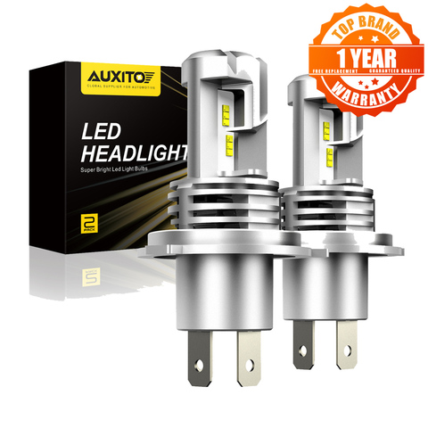 AUXITO H7 H4 Led H11 9003 H8 HB3 9005 9006 HB4 LED Car Headlight Bulb For Toyota Yaris 2007 FJ Cruiser MR2 Spyder Sienna T100 ► Photo 1/6