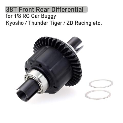 38T Steel Making Front Rear Differential for 1/8 Kyosho Thunder Tiger RC Car Buggy Truck Truggy SCT DF- Models 6737 Differential ► Photo 1/5