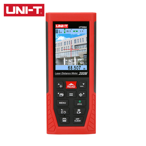 UNI-T  200m Laser Rangefinder UT398A HD LCD Color Screen Display 4x Digital Zoom Eight Measurement Unit Options ► Photo 1/6