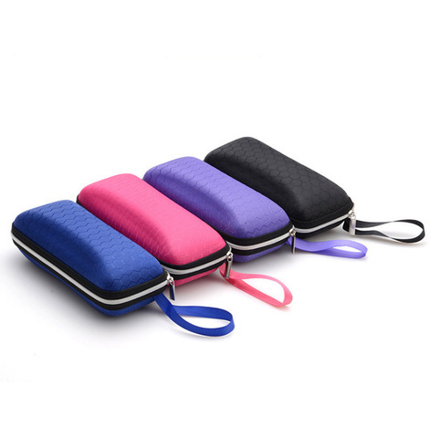 Eyewear Cases Cover Sunglasses Case For Women Glasses Box With Lanyard Zipper Eyeglass Cases For Men ► Photo 1/6