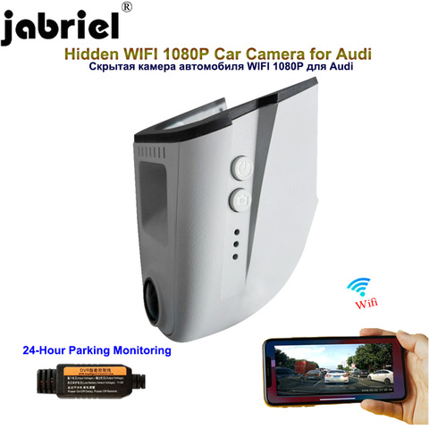 Jabriel Hidden 1080P Car Camera dash cam 24 Hour Recorder for audi a4 b6 b7 b8 a6 c5 c6 c7 q3 q5 q7 a5 a7 a8 with light sensor ► Photo 1/6