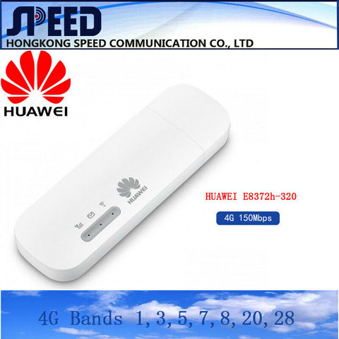 Huawei E8372h-320  LTE 4G USB MODEM WIFI Mobile Support 16 Wifi Users ► Photo 1/4