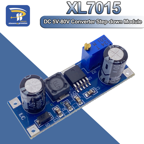 XL7015 DC-DC Dc converter Step-down module 5V-80V Wide voltage input 7005A LM2596 ► Photo 1/6