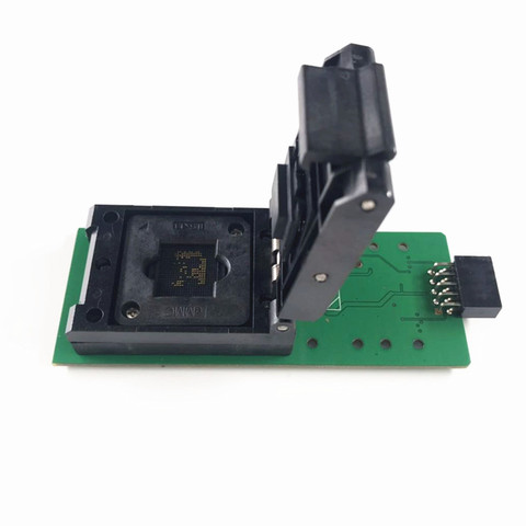 7 in 1 adapter programming socket for RT809H IC test socket emmc153 emmc 169 emcp162 emcp186 emcp221 emcp529 emcp254 ► Photo 1/6