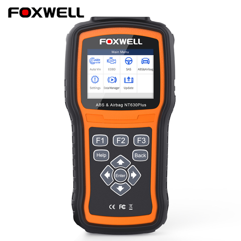 Foxwell NT630 Plus OBD2 Automotive Scanner Engine Check ABS SRS Airbag SAS Reset Crash Data ODB OBD 2 Auto Car Diagnostic Tool ► Photo 1/6