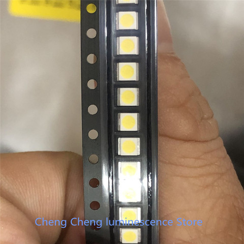 500PCS/Lot LG Innotek SMD LED 3528 2835 3V 1W 100LM Cold White For TV LCD Backlight Application ► Photo 1/3