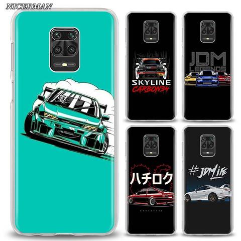 Phone Case for Xiaomi Redmi Note 9S 9 Pro 6 7 8 Pro 8T 6A 7A 8A 9A 9C K20 K30 5G Cover sports car jdm drift Hard PC Cases Cover ► Photo 1/6