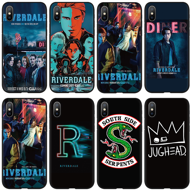 Kruik ondersteboven Beeldhouwer American TV Riverdale Southside Serpent Soft Case For iPhone XR X 11 12 Pro  XS Max For iphone 5 5s 7 8 6 6s Plus SE 2022 Cases - Price history &