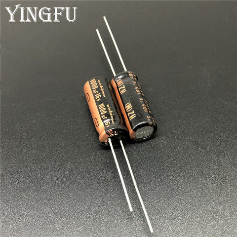 5pcs/50pcs 1000uF 16V NICHICON HZ Series 8x20mm Ultra Low Impedance 16V1000uF Aluminum Electrolytic capacitor For PC Motherboard ► Photo 1/2