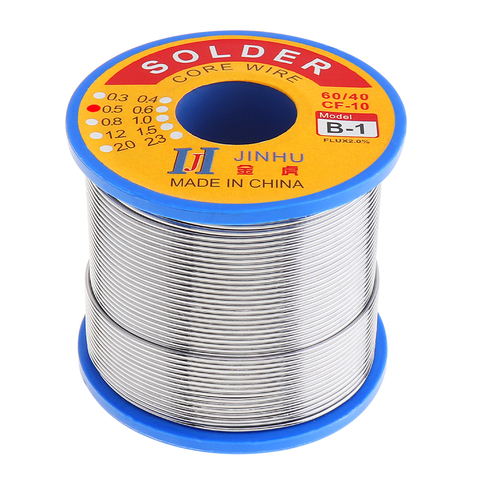 Welding Wires 0.5/0.6/0.8/1.0/1.2mm 400g Soldering Wires Welding Iron Rosin Core 60/40 Lead Tin Flux 2.0 Percent Solder Tools ► Photo 1/6