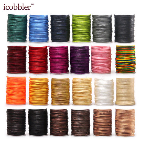 210D Leather Sewing Waxed Thread Cord Leather Craft,1.2mm Diameter String Cotton Line Thread Leather Stitching Tool DIY Material ► Photo 1/6