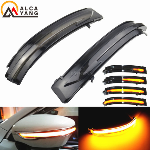 Dynamic Blinker For Nissan X-Trail T32 Qashqai J11 Murano Z52 Navara NP300 Pathfinder Juke LED turn signal lights Mirror ► Photo 1/6