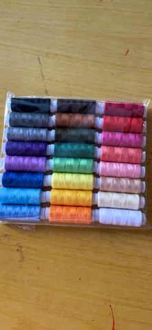 Polyester Sewing Threads   Embroidery Sewing Threads Cone for Sewing Machine Patchwork Threads Craft ► Photo 1/6