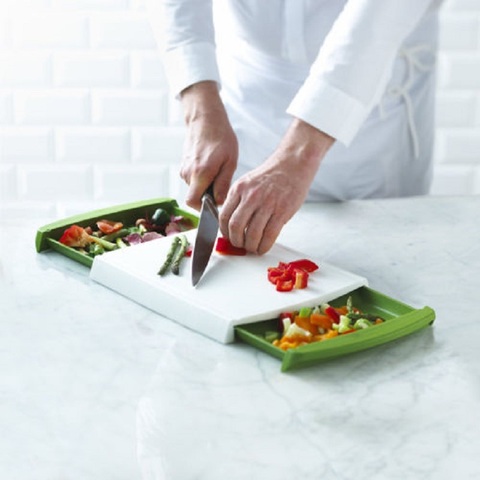 Chop n Clear Cutting Board Multifunctional Chopping  Blocks  Drawer type Chopping Board  Chopping Blocks ► Photo 1/4