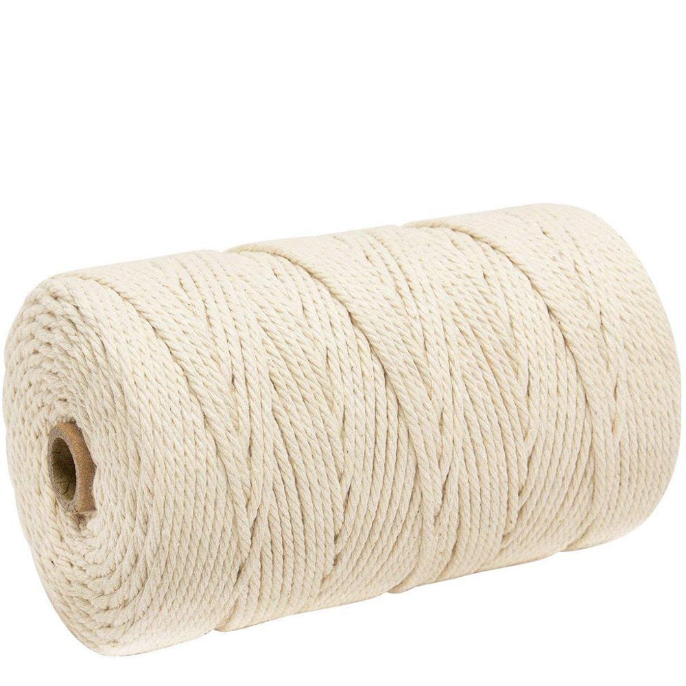 12 ply thick Cotton Bakers Twine String Cord Rope Rustic DIY Craft Twine  100m Spool Metallic