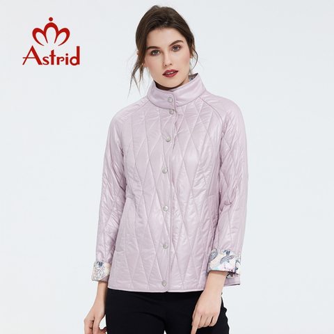 Astrid 2022 new  Spring fashion Short women coat Stand collar high quality female Outwear trend Urban Thin Jacket ZM-9423 ► Photo 1/6