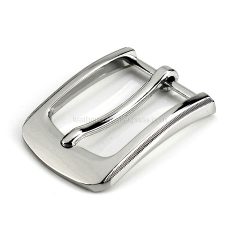 1pcs Metal 3cm Belt Buckle Casual Silver End Bar Heel bar Single Pin Belt Buckle Leather Craft Webbing fit for 27-29mm belt ► Photo 1/6