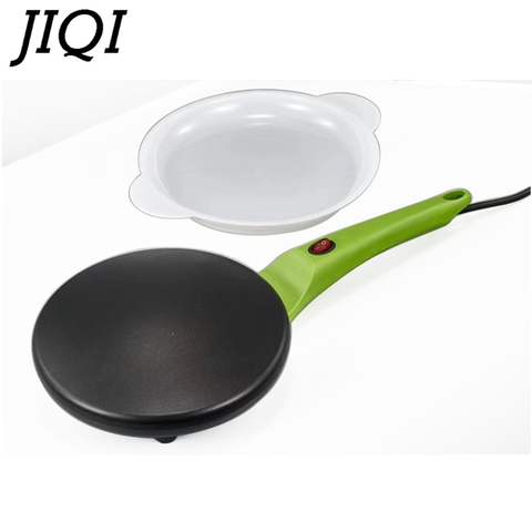 JIQI Electric Crepe Maker Pie Baking Pan Non-stick Househeld Pancake Cooking Machine Chinese Spring Roll Biscuit Pizza Griddle ► Photo 1/5