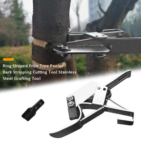 Ring Shaped Fruit Tree Peeler Bark Stripping Cutting Tool Stainless Steel Grafting Tool ► Photo 1/6