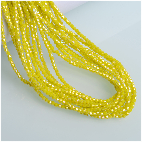 Hot sale 2mm AB Color Bicone Beads Jewelry Accossaries small Glass Bead ► Photo 1/6