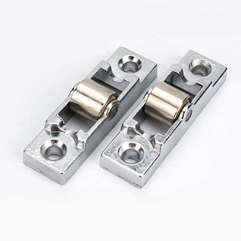 4pcs Zinc alloy Flat/Concave Wheel Slide Doors Window pulley U-type Ball Bearing Wheel Roller Plastic steel Hardware Accessories ► Photo 1/3