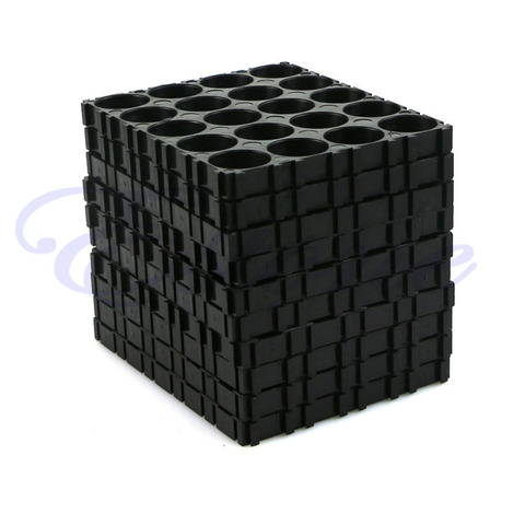 Hot Selling 10Pcs 4x5 Cell Spacer 18650 Battery Radiating Shell Pack Plastic Heat Holder ► Photo 1/6