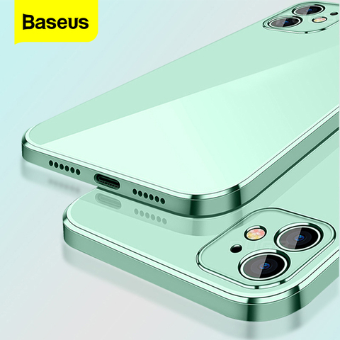 Baseus Transparent Phone Case For iPhone 12 11 Pro Xs Max X Xr Ultra Thin Soft TPU Back Cover Case For iPhone 12 Pro Max Shell ► Photo 1/6