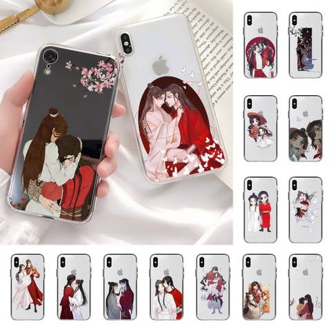 MaiYaCa Aesthetic Chinese style Tian Guan Ci Fu Phone Case for iPhone 11 12 pro XS MAX 8 7 6 6S Plus X 5S SE 2022 XR case ► Photo 1/6