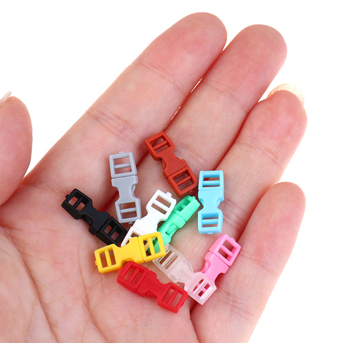10 Pcs 4mm Mini Buckle Tiny Doll Clothes Belt Buckles for DIY Doll Backpack Button Bracelet Strap Buckle Asseccories ► Photo 1/6