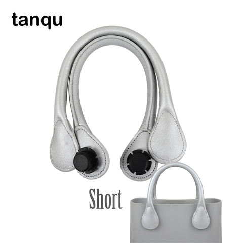 TANQU New Short PU Faux Leather Handle for Obag Colourful Handle for  Classic O Bag Women's Bags EVA Handbag ► Photo 1/6