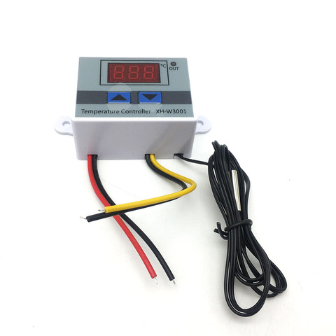 12V/24V/110V~220V Digital Temperature Controller NTC Sensor Thermostat for For Incubator Cooling Heating ► Photo 1/6