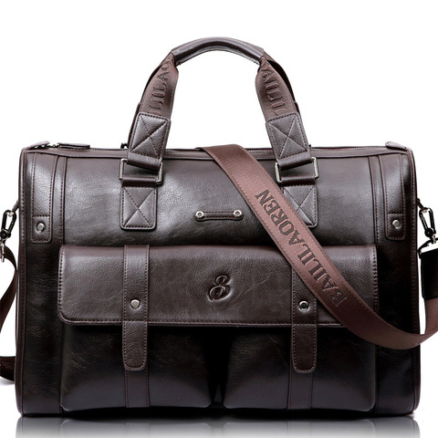 LEINASEN Brand High Capacity Men briefcase Business Messenger Handbags Men Bags Laptop Handbag Bag Men's Travel Bags HighQuality ► Photo 1/6