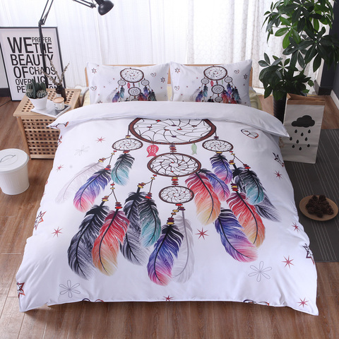 High quality 2/3pcs bed linen set duvet cover set comforter bedding set Queen King Quilt Cover Pillowcase Home decor Textile ► Photo 1/6